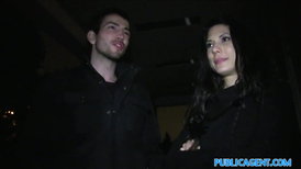 Spanish teen cheats on boyfriend with fake agent