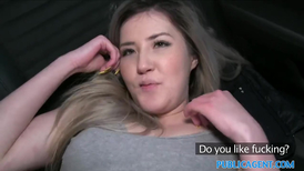 Shy babe gets it on with casual passerby