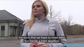 Stunning MILF is pleased in car by future employer