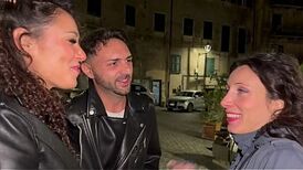 Preview of super mega-bitch Sofia Bellucci appointment Effe and Emme,rage a youthful married couple anger(dialogues in Italian)