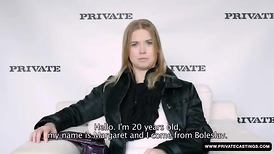 Wannabe Violette Pink thinks this pornography casting.rage..