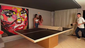My boyfriend is betting me on his game and he has to witness me have ravage-out with his friend and his girlfriend anger- Ambar Prada